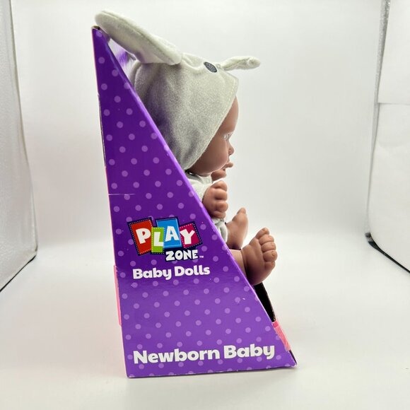 AA Play Zone Newborn Baby Doll Dark Skin With Elephant Robe – Adorable! - Picture 9 of 10